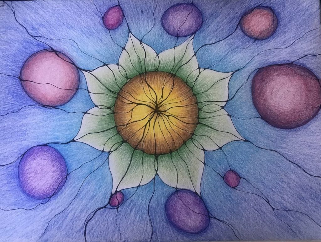 Neuro Wishes workshop visual – abstract Neurographica workshops representing the specialist algorithm for manifestation and wellbeing. Homepage and Workshops page